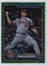 2024 Topps Update Green Crackle Foilboard 364/499 Giovanny Gallegos #US326 14lm