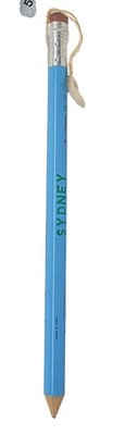 Vintage Giant Jumbo Souvenir Wooden Pencil Sydney Australia 10.5'' Tall M2 Japan