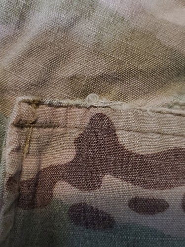 US Army OCP Scorpion Combat Pants Small/Reg Military Trousers Distressed READ - Picture 8 of 9