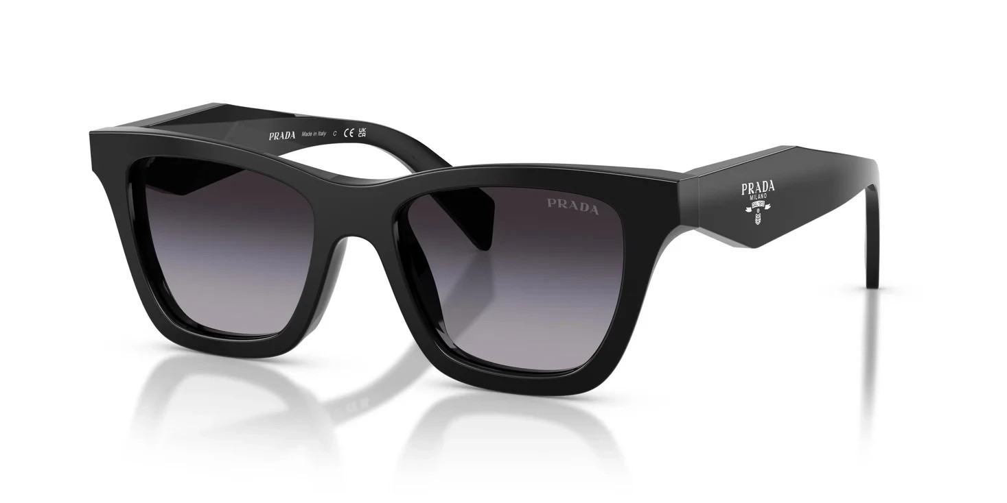 Prada PR C07S Black/Grey Shaded (16K90A) Sunglasses