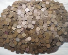 full roll (50) Circulated lot of mixed Lincoln Wheat "1930 thru 1939" Cents