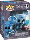 Mickey Mouse Funko Conductor Exclusive Artist Series Pop! Hard Stack Protector