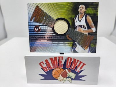 2002-03 Topps Pristine #PPO-AHA Anfernee Hardaway Portions Shorts Relic Patch