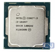 Intel Core i3-10105T 3.0 GHz 6MB 8GT/s SRH3R LGA1200 Clean Pull CPU Processor