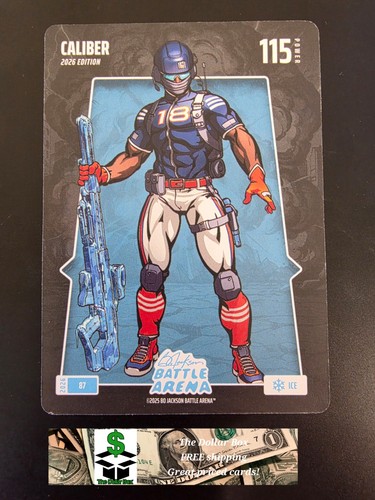 2026 Bo Jackson Battle Arena Caliber Caleb Williams ICE Card 87
