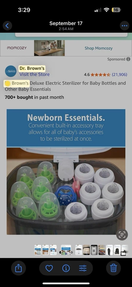 Esterilizador de biberones Dr. Browns AC045 Deluxe Foto 4 de 4