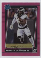2021 Panini Donruss Optic Rated Rookie Pink Prizm Kenneth Gainwell #239 19d3