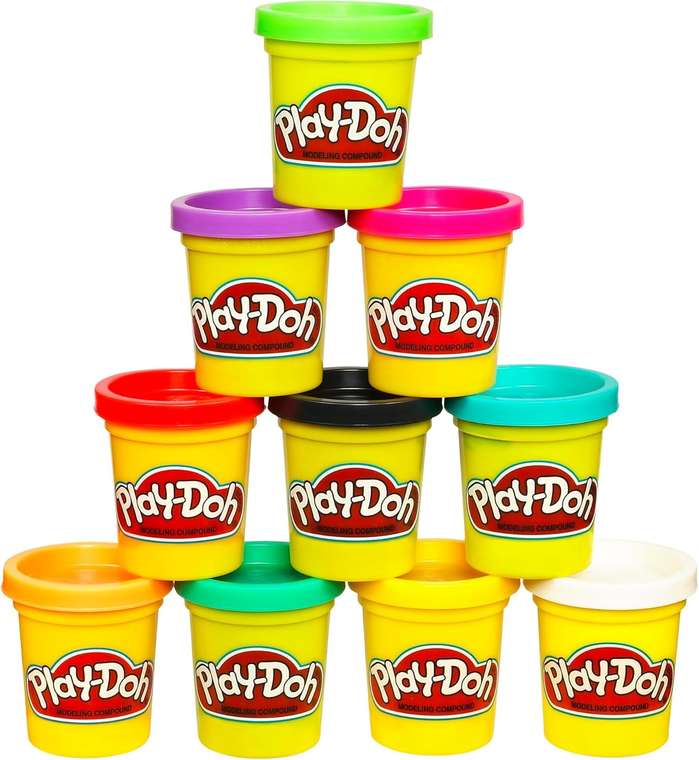 Play Doh Modeling Compound 10-Pack Case of Assorted Colors, 