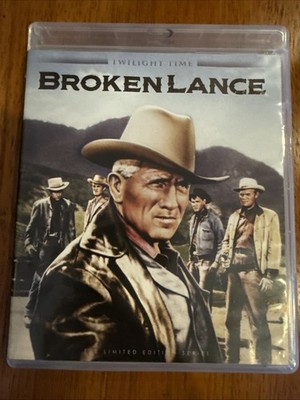 Broken Lance (Blu-ray, 2015) Twilight Time Limited Edition