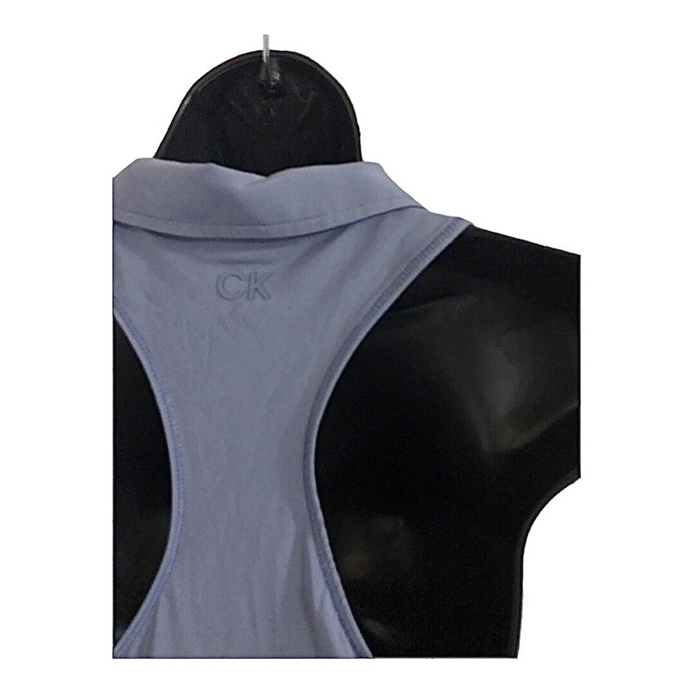 Calvin Klein performance steel gray active sleeveless racerback dress size small image 8