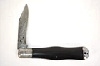 Vintage Black Handle Standard? Early Folding Hunter Knife coke bottle style