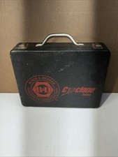 Kit de taladro eléctrico vintage Black & Decker serie C-clone caja de herramientas de metal SOLO ESTUCHE