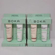 2pk Boka Nano Hydroxyapatite Toothpaste Ela Mint & Vanilla Cardamom 1.3oz 4tubes