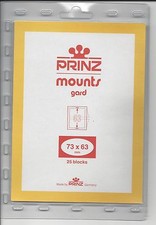 25 Prinz CLEAR Mounts 73 x 63 FREE U.S. Shipping w/$60 Order