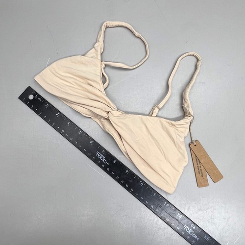 SKIMS Buttery Soft Knotted Bra Women's Sz S Sand BR-SCN-0445 - 第 9/13 張圖片