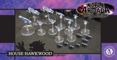 House Hawkwood Fleet Set - Noble Armada - A Call To Arms - Mongoose MGP 3551