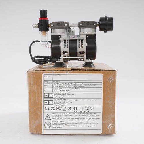 Bomba de vacío de laboratorio sin aceite, sin aceite, bomba silenciosa médica, OL210A 220V/50Hz nueva - Imagen 20 de 20
