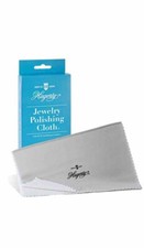 Hagerty 12-by-15-inch Silver Jewelry Polishing Cloth, lite beige