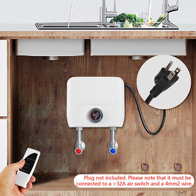 Electric Water Heater Instant Hot Tankless Water Heater On Demand Water Heater