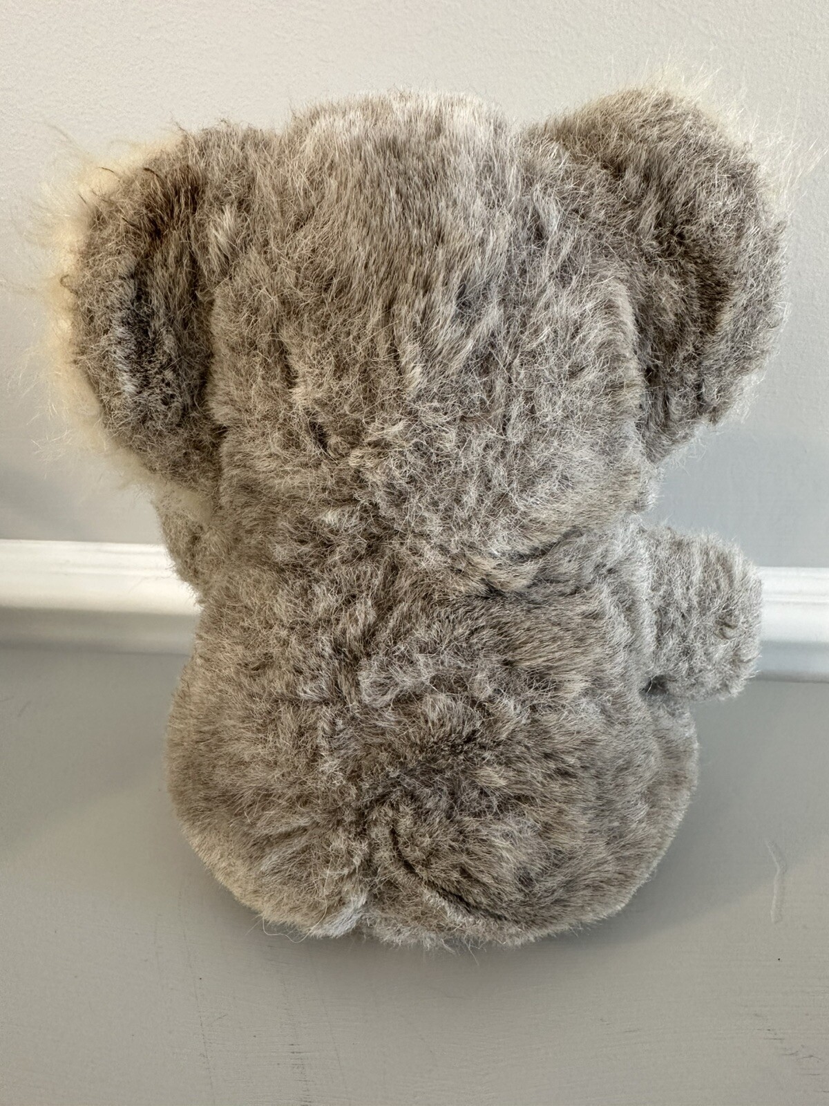 Vintage 1984 Koala Bear Plush ETONE Gray 9" Stuffed Animal 1980's KOREA