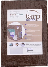 Kotap 20 x 20 Ft. All-Purpose Multi-Use Protection/Coverage 5-mil Poly Tarp,