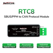 Radiolink RTC8 SBUS/PPM to CAN Protocol Module Dual Signal Input APP Parameter