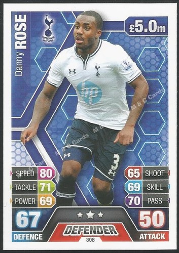 TARJETAS BASE Match Attax 2013/14 13/14 de la Premier League 2013/2014 topps 181-360 - Imagen 129 de 181