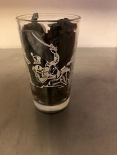 Fighting Davy Crockett at the Alamo Commemorative Glass