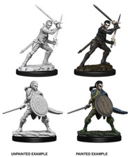 Elf Female Fighter - Wizkids Miniatures - Dungeons  Dragons - WZK73410