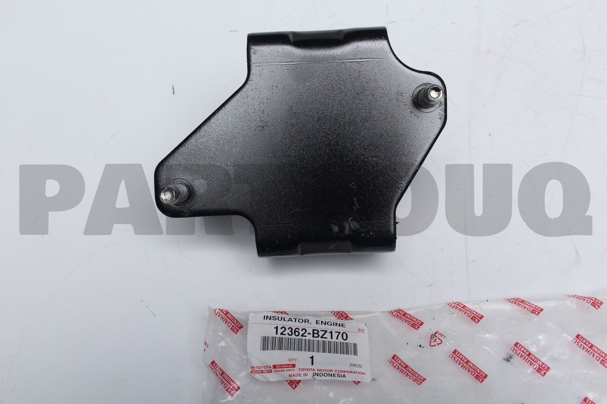 12362BZ170 Genuine Toyota INSULATOR, ENGINE MOUNTING, FRONT 12362BZ170 Genuine Toyota INSULATOR, ENGINE MOUNTING, FRONT