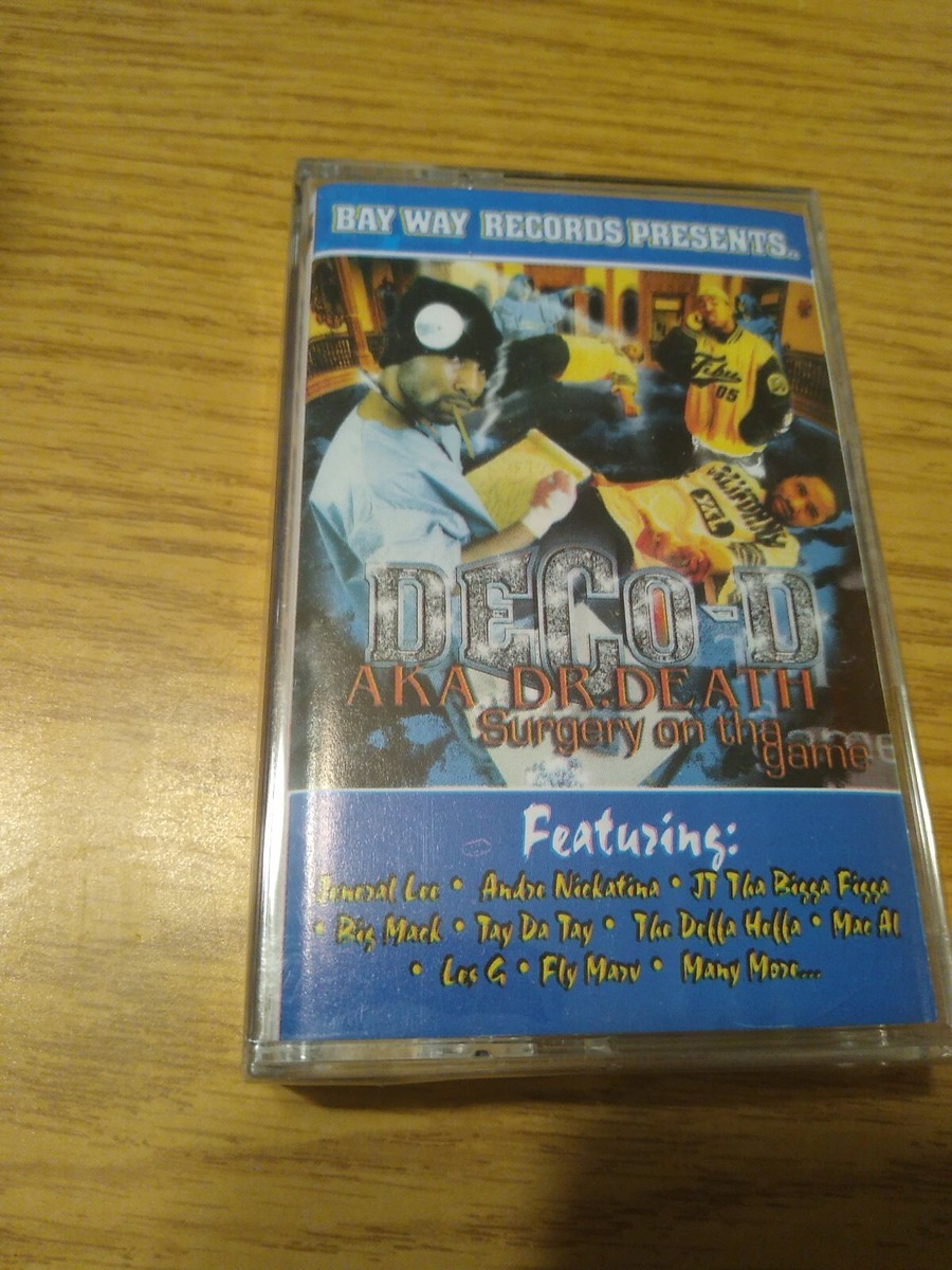 Deco-D Surgery On The Game Cassette Tape Brand New Sealed Deco-D Surgery On The Game Cassette Tape Brand New Sealed