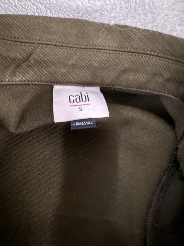 Conjunto de 2 pantalones de vestir y blazer de abogado de carrera marrón tweed Cabi para mujer Foto 4 de 4