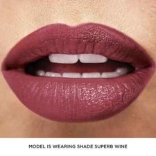 AVON TRUE COLOR PERFECTLY MATTE LIPSTICK- SUPERB WINE -FREE SHIPPING