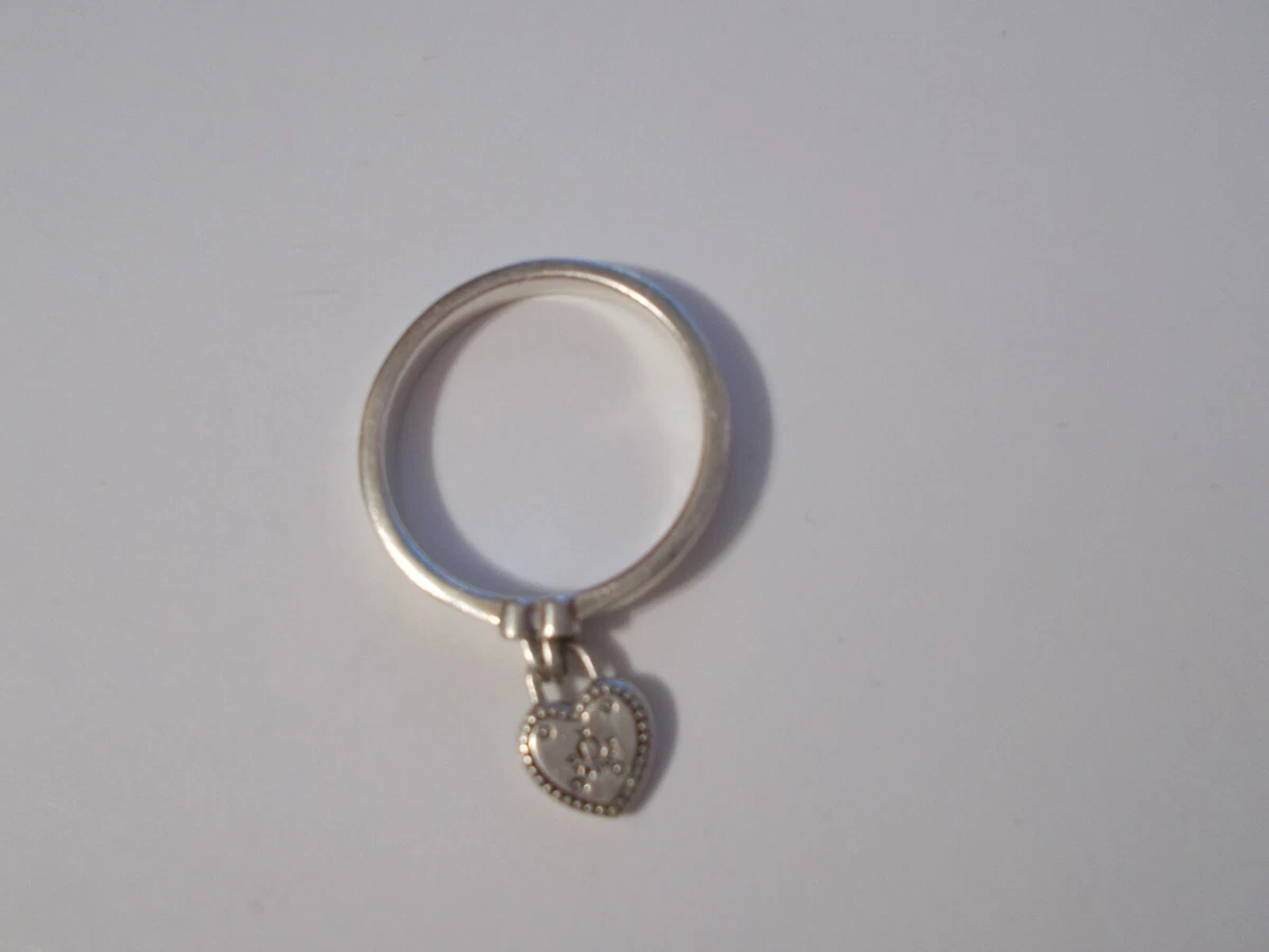 Pandora ring love 2024 lock sterling silver