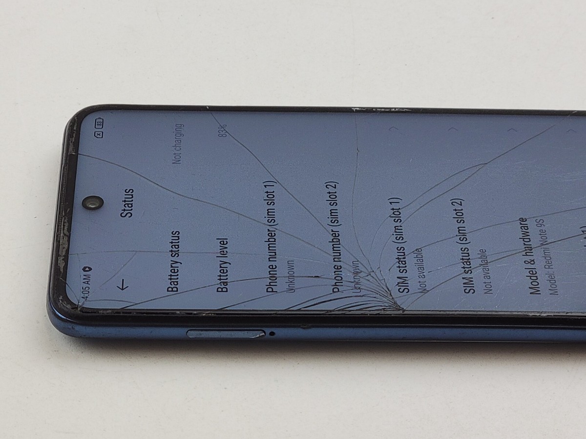 Y1087 SIMフリーRedmi Note 9S M2003J6A1R Xiaomi Redmi Note 9S (M2003J6A1G) 128GB (GSM Unlocked) Dual