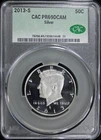 2013-S Proof Silver Kennedy Half Dollar 50C CAC PR 689DCAM (2532006)