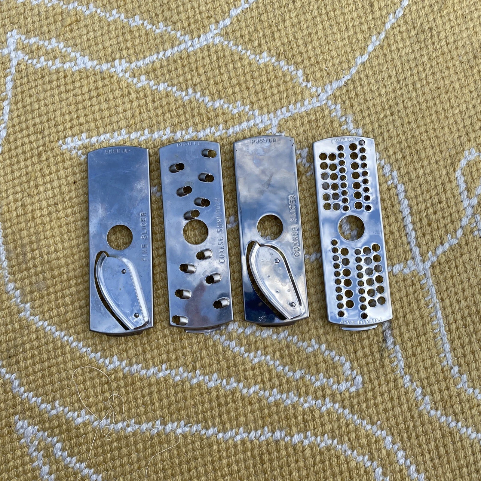Delta Md41549 Food Processor Slice Grate Blades Metal