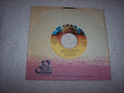 JIM PHOTOGLO--FOOL IN LOVE WITH YOU / RULED BY MY HEART #1281