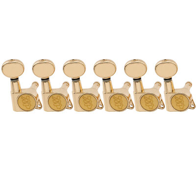 Wilkinson Gold 6 Inline E-Z-LOK Guitar Machine Head Tuning Peg For Fender Guitar