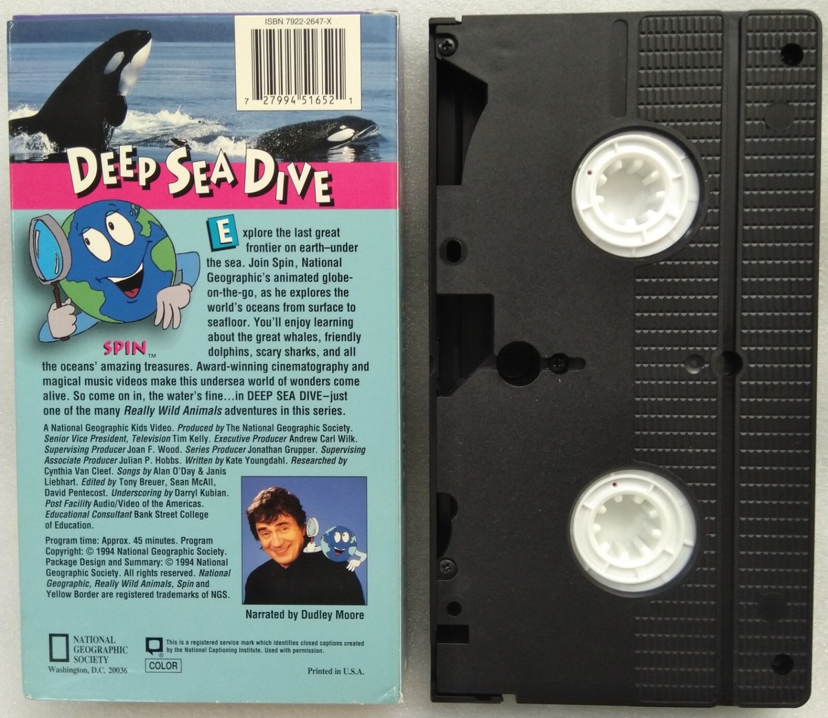(未使用･未開封品)Tigers of the Sea [VHS] VHS Really Wild Animals - Deep Sea Dive (VHS, 1994, National