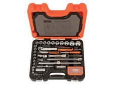 Bahco S95 1/4in & 1/2in Drive Socket & Mech Set of 95 Metric BAHS95