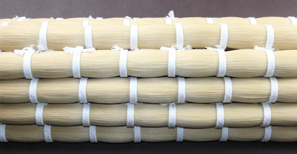 500 g Mongolian White Horse Tail Hair in bulk Violin Bow hair 80-85cm - Image 4 of 4