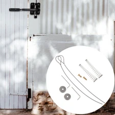 2 Sets Small Lock Accessories Gate Kits Fence Door Hardware