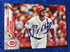 2020 Topps Cincinnati Reds Josh VanMeter Autographed Baseball Card #30