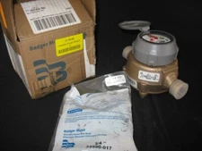 Badger 103-3721 Mechanical Flowmeter, 35 Gpm, 150 Psi, 3/4" NPT -NEW IN BOX-