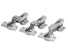 Topfband mit Dämpfer incl. Kreuzplatte Topfbänder  Scharnier 35mm 110°