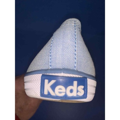 Keds Champion Women's Sz 6.5 Light Blue Denim Low Casual Sneakers PreOwned Good - Picture 9 of 11