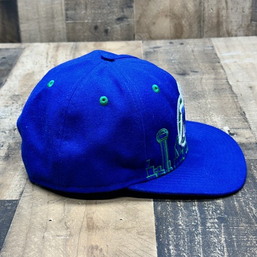 Dallas Mavericks New Era Hardwood Classics Snapback Hat City Skyline NBA Cap - Picture 4 of 11