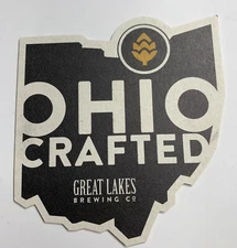 Great Lakes  Brewing Craft Beer Coaster ￼ Cleveland Ohio￼