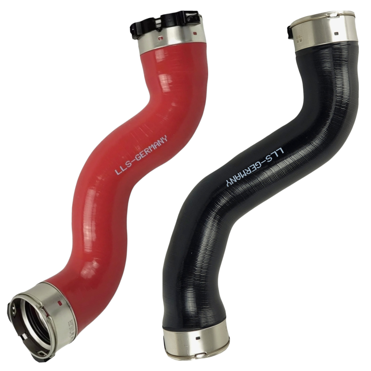 2x Turbo Hose for MERCEDES C-Class Sedan (W204) 200CDI 220CDI 250CDI